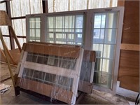 7-replacement windows & rack.  1-36"X77"