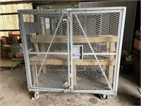 6'X3'X5' cage on casters