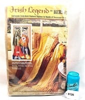Vintage BERNAT "Irish Legend" Afghan Kit