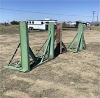 Portable Electric Fence & Gate Support   System