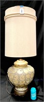 Vintage Art Deco Unique Lamp WORKS!
