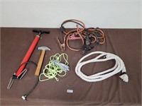 boat anchor, booster cables and more