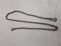 Heavy chain with hooks
