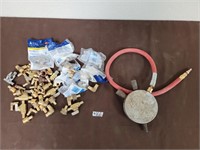 Large lot of air and other fittings