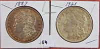 1887-O Morgan Dollar