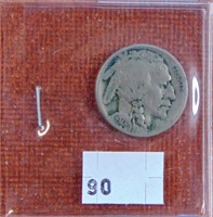 1921-S Buffalo Nickel, VG+, key