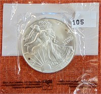 2004 Silver Eagle .999 unc