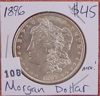 1896 Morgan Dollar MS