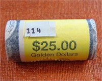 2000-P Sacagawea dollars (25 face) BU