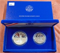 1986-S Liberty Set proof dollar is .900 silver