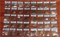 40 elongated cents, various themes