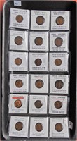 18 Lincoln Cents 1929-1936-S