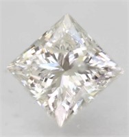 Certified 1.01 Cts Princess Loose Diamond