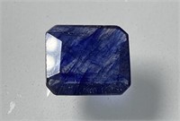 Certified 6.05 Cts. Natural Blue Sapphire