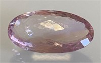 Certified 27.10 Cts Checker Cut natural Ametrine