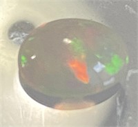 Certified 3.30 Cts Natural Fire Opal