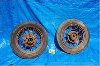 Antique Car Wheels