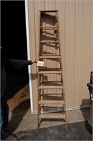 8 Ft. Wooden Step Ladder