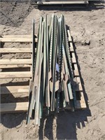 6ft Heavy Duty Green Fence Posts