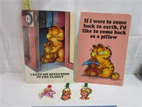 1978 Garfield Poster & Sand Dollars