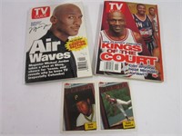 Michael Jordan TV Guides & Baseball Cards