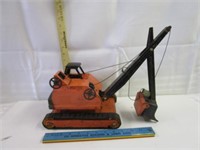 Vintage Pressed Steel Toy Crane