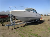 Sea Ray Boat SRV240 & Long Aluminum T/A Trailer