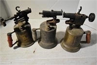 3- Vintage Hand Torches