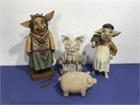 Pig Figurines - Figuras Decorativas