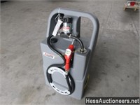 NEW 25 GAL. DIESEL FUEL CADDY W/12 V PUMP