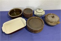 Earthware ceramic items - Peças de Cerâmica