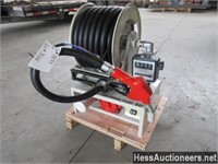 NEW 50' DIESEL FUEL REEL W/HD 12V PUMP