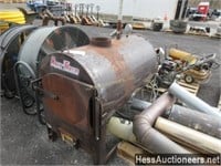WOOD FIRED BOILER W/PIPE