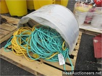 (2) FENDER, LOT OF POLY ROPE