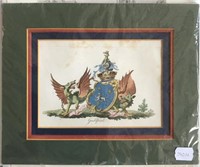 Coat of Arms Print - Impressão "Brasão"