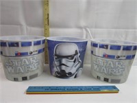 Star Wars Plastic Buckets