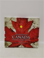 The Story of Canada hardcover book and holder