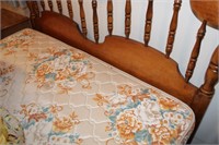 Queen Bed with Spindle Headboard