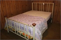 Brass Bed with Mattress