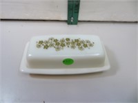 Vintage Pyrex Stick Butter Covered Dish