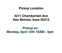 Info Pickup Time and Location
