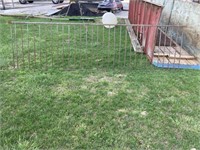 Approx. 11' x 33" Solid Metal Hog Gate