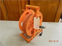 Electrical cord on reel
