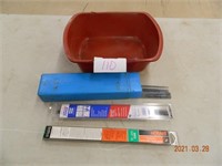Lot of welding rod. 3/32" 1# container, Other