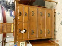 Maple Tall Dresser 4 drawer