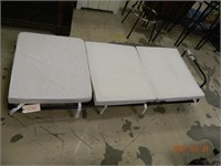 Folding Cot with covers -