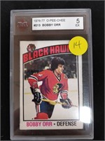 1976-77 Bobby Orr #213  5EX  O-Pee-Chee