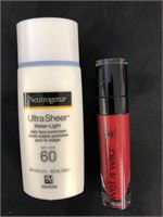 New Neutrogena Daily Face Sunscreen & Lipstick