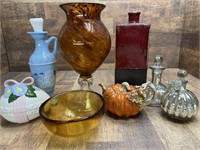 Vases, Teapot, and More