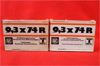 (40) Rds RWS 9.3X74R Ammo